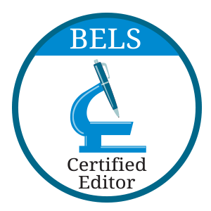 Member of BELS since 2008 and board-certified editor in the life sciences (ELS)