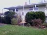 Front of house with siding