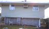 North side of the house